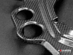 Ferrari 458 Steering Wheel Trim - Carbon Fiber - Center